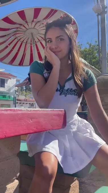 Being silly in public!
