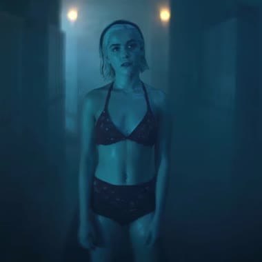 Kiernan Shipka bikini plot in Chilling Adventures of Sabrina